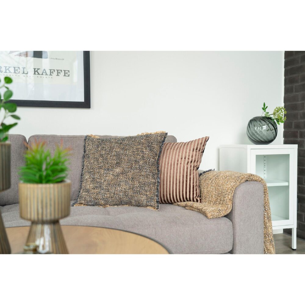 beige bruin sierkussen 45x45 afbeelding 3