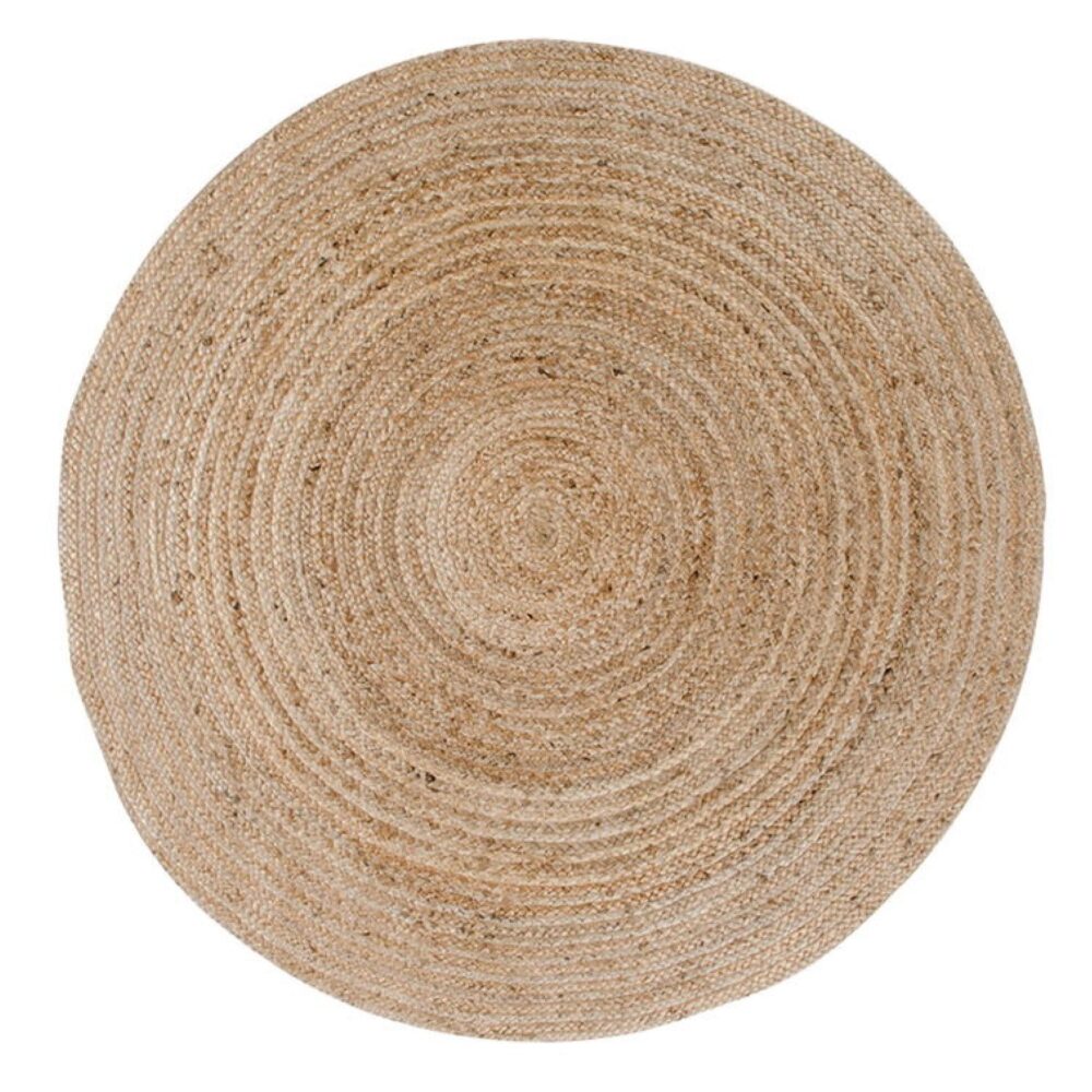 rond jute vloerkleed Auren 90 cm afbeelding 1