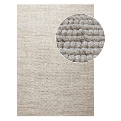 handgeweven wollen vloerkleed 160x230 afbeelding 1