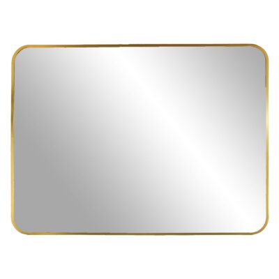 messing wandspiegel 50x70 cm afbeelding 2