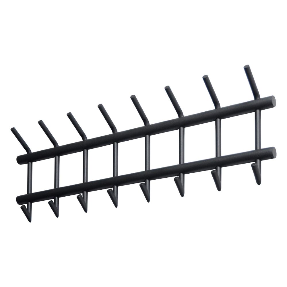 industriële wandkapstok met 16 haken afbeelding 1