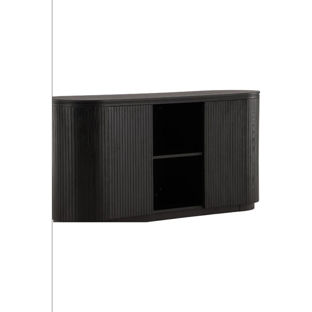 zwarte opbergkast Dana afbeelding 9