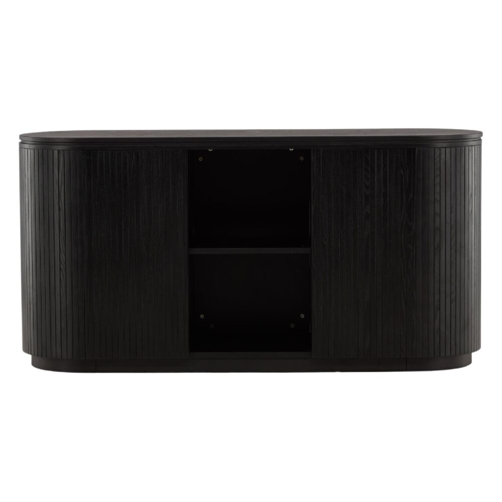 zwarte opbergkast Dana afbeelding 1