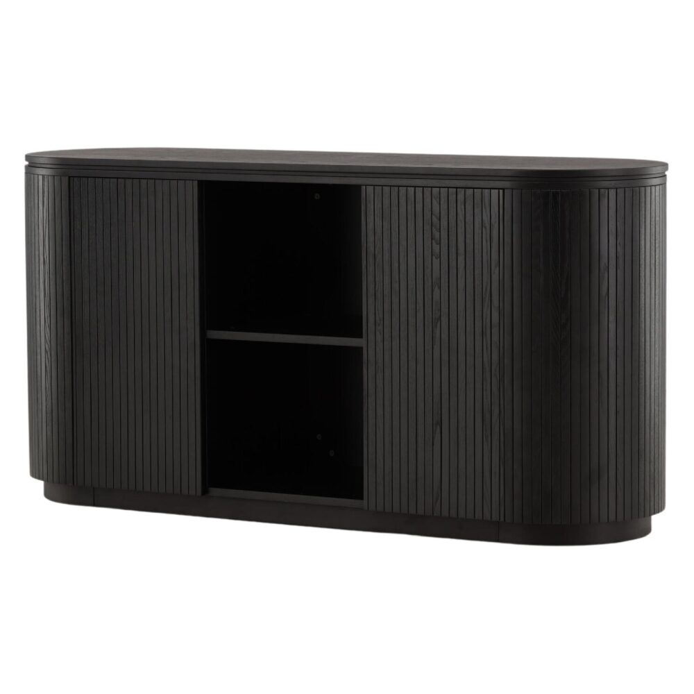 zwarte opbergkast Dana afbeelding 2