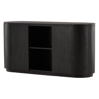 zwarte opbergkast Dana afbeelding 2