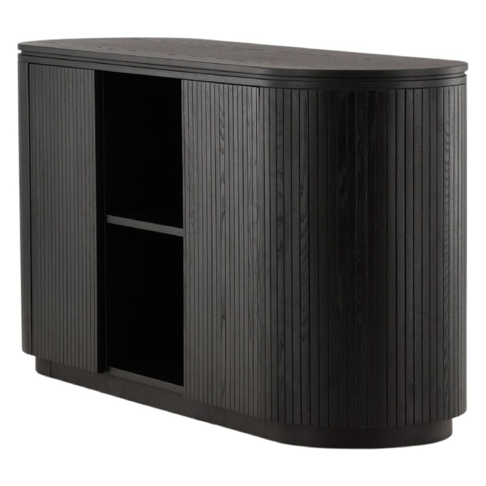 zwarte opbergkast Dana afbeelding 3