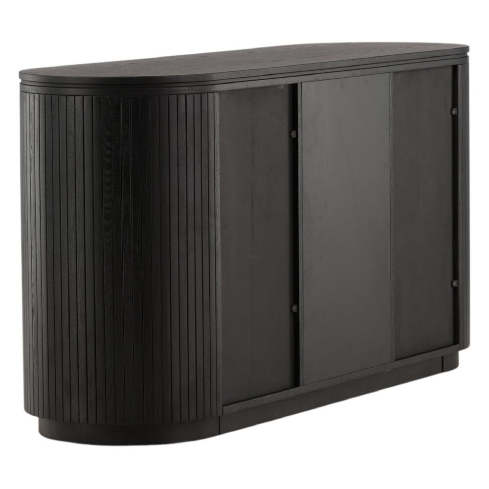 zwarte opbergkast Dana afbeelding 5