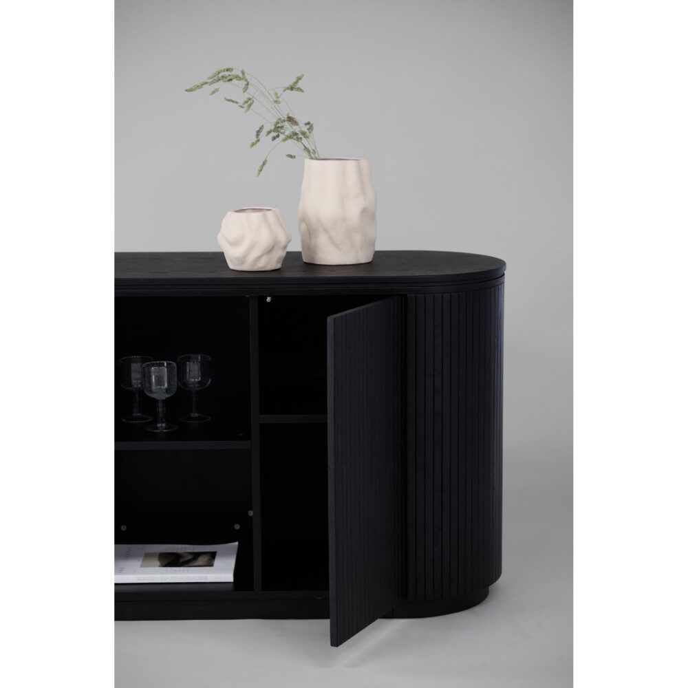 zwarte opbergkast Dana afbeelding 14