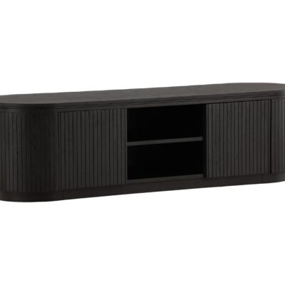 Scandinavisch zwart tv meubel Dana afbeelding 9