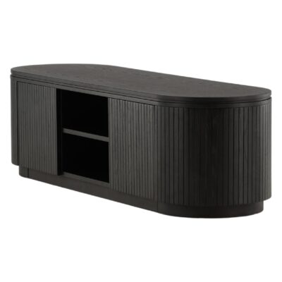 Scandinavisch zwart tv meubel Dana afbeelding 3