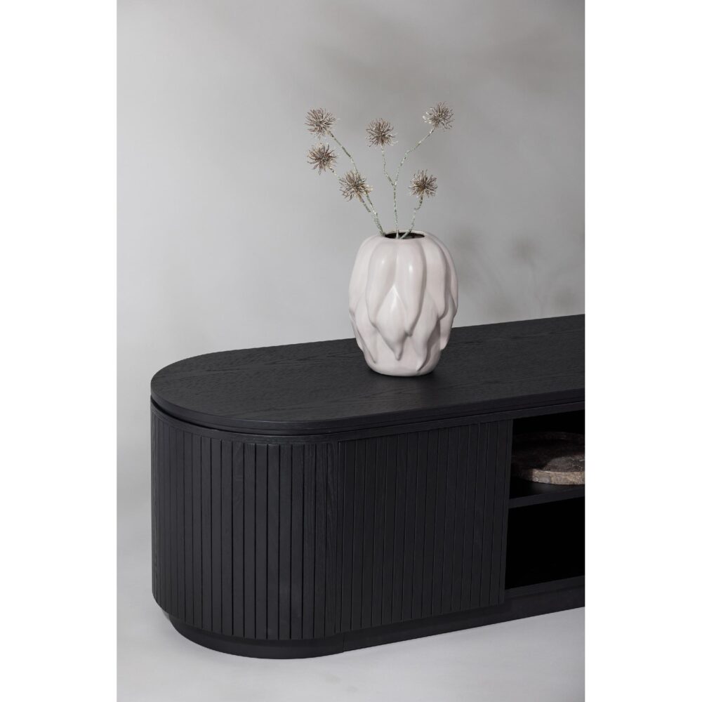 Scandinavisch zwart tv meubel Dana afbeelding 12