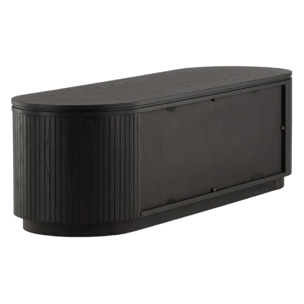 Scandinavisch zwart tv meubel Dana afbeelding 5