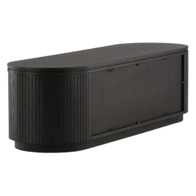 Scandinavisch zwart tv meubel Dana afbeelding 5