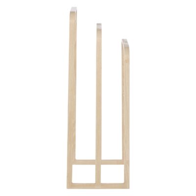 vrijstaand wit stalen handdoekrek afbeelding 2