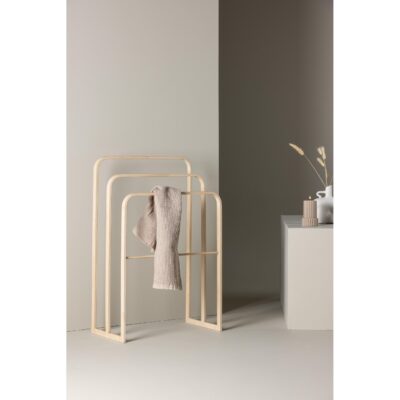 vrijstaand wit stalen handdoekrek afbeelding 7