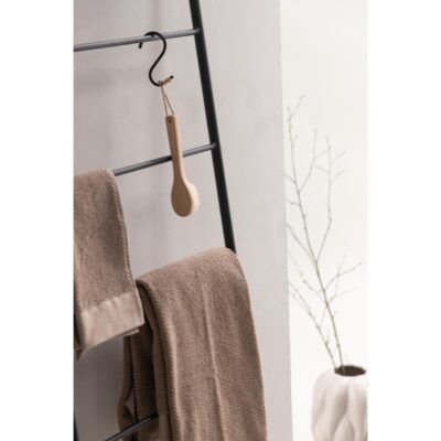 zwarte metalen decoratieve ladder afbeelding 4