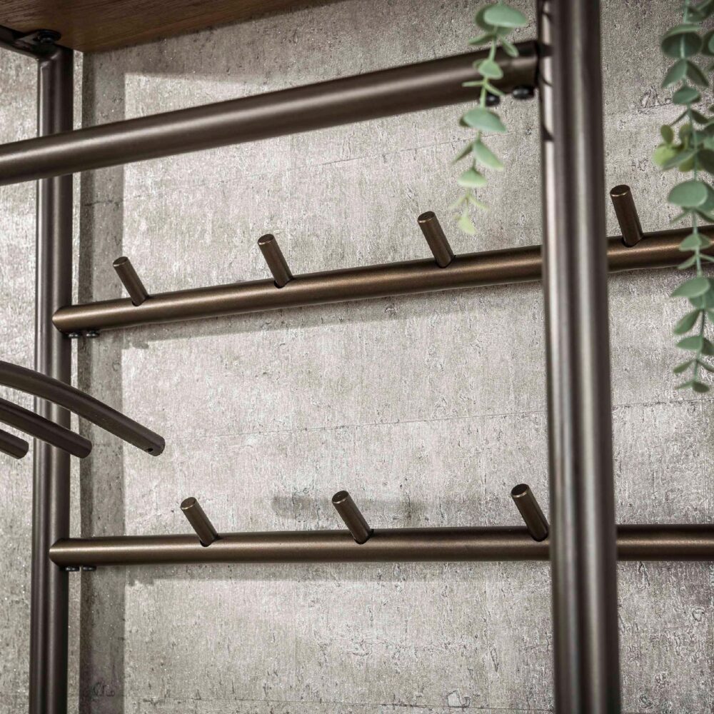 garderobemeubel Femke 70 cm bruin afbeelding 3