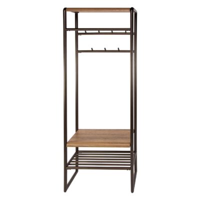 garderobemeubel Femke 70 cm bruin afbeelding 1