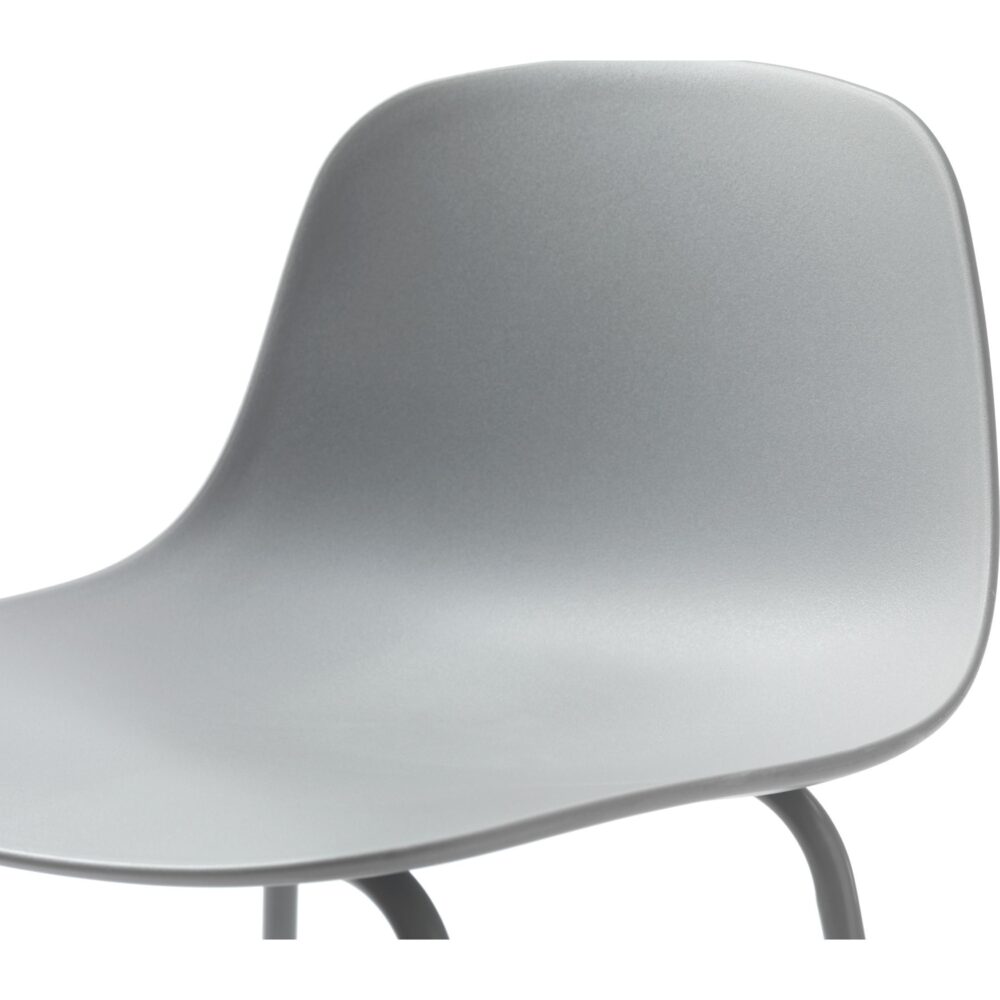 Zoey barstoelen met rugleuning grijs afbeelding 6