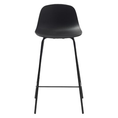 zwarte barstoelen Zoey met rugleuning afbeelding 5