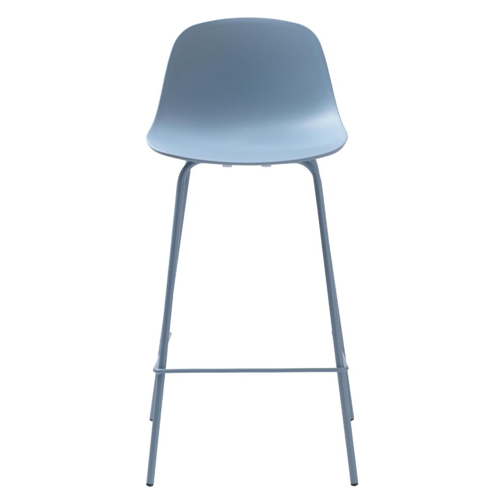 Zoey barstoelen set van 2 blauw afbeelding 2