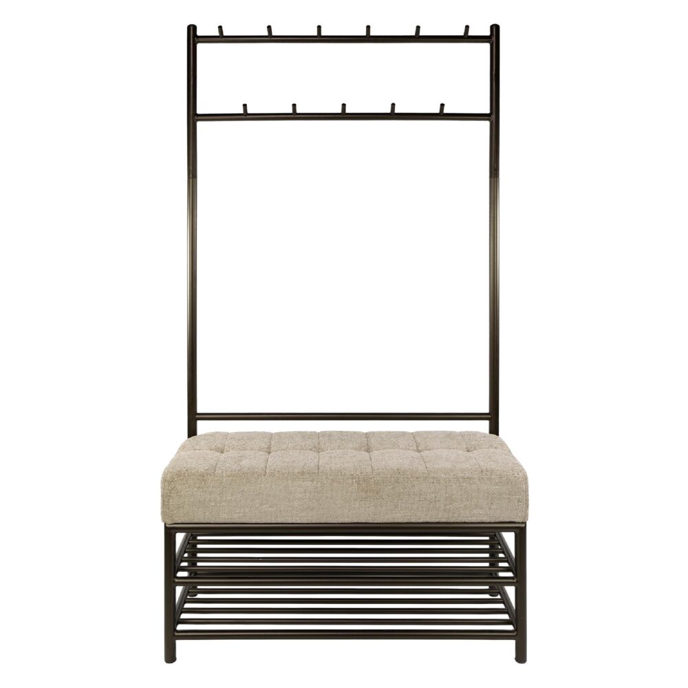 garderobebank met kapstokhaken Femke afbeelding 1