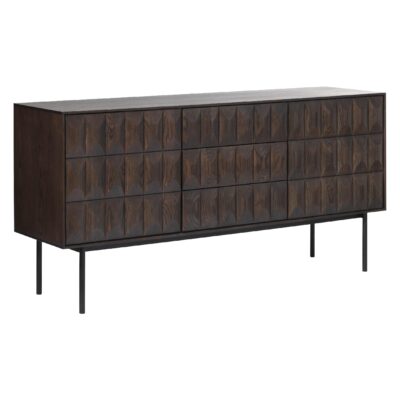 houten dressoir Svenn donkerbruin afbeelding 4