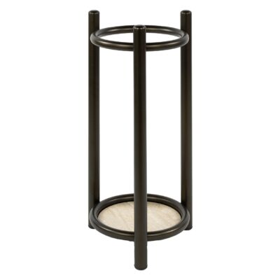 bruine ronde paraplubak Femke afbeelding 1