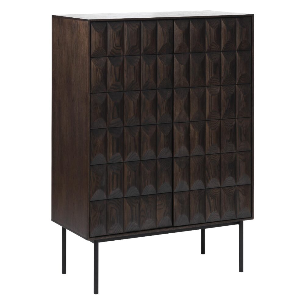 donkerbruine drankenkast Svenn afbeelding 4