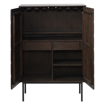 donkerbruine drankenkast Svenn afbeelding 2