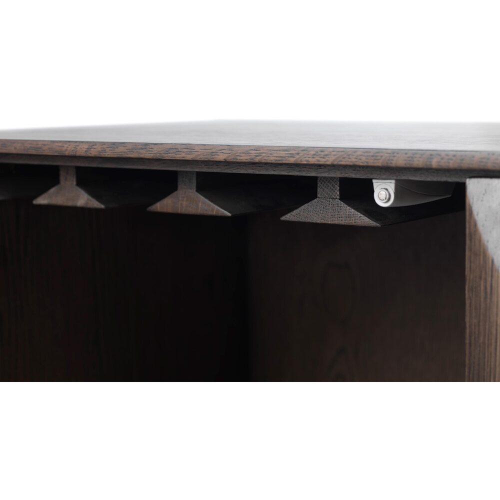 donkerbruine drankenkast Svenn afbeelding 6