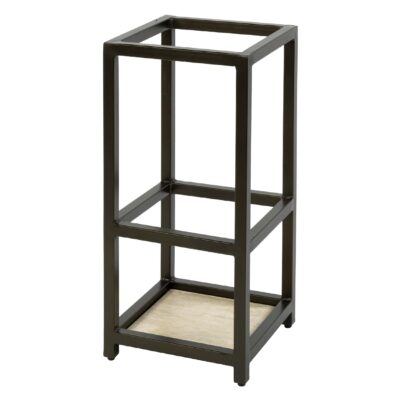 moderne bruine vierkante paraplubak afbeelding 1