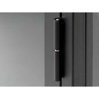 metalen dressoir Maja met glazen deuren zwart afbeelding 3