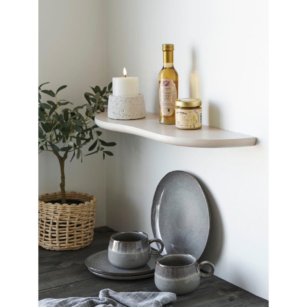 beige wandplank 57x19 cm afbeelding 3