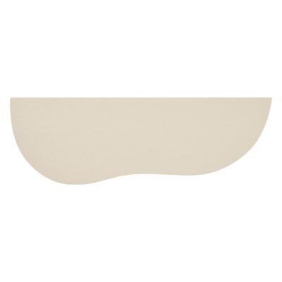 beige wandplank 57x19 cm afbeelding 1