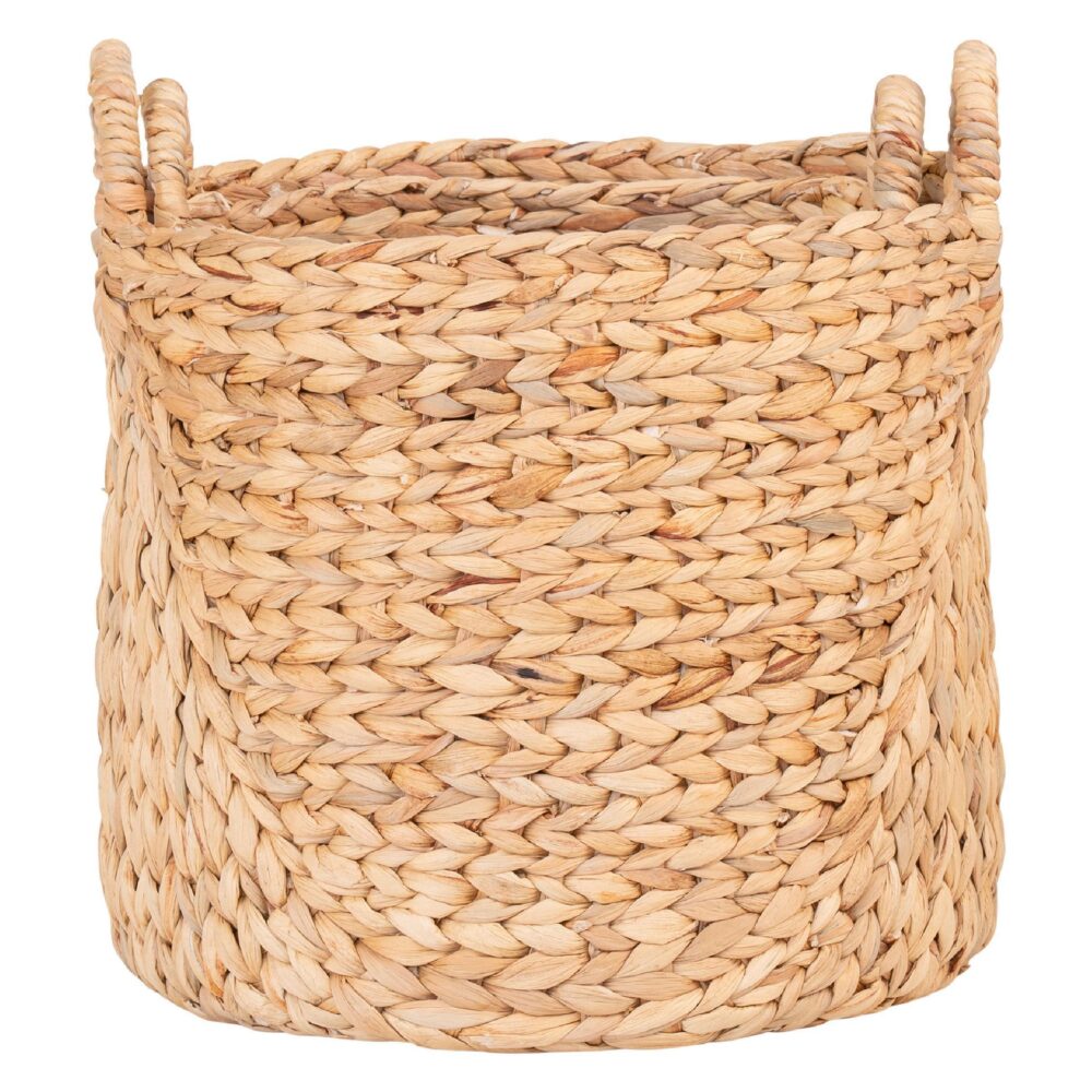 ronde jute opbergmanden set afbeelding 3