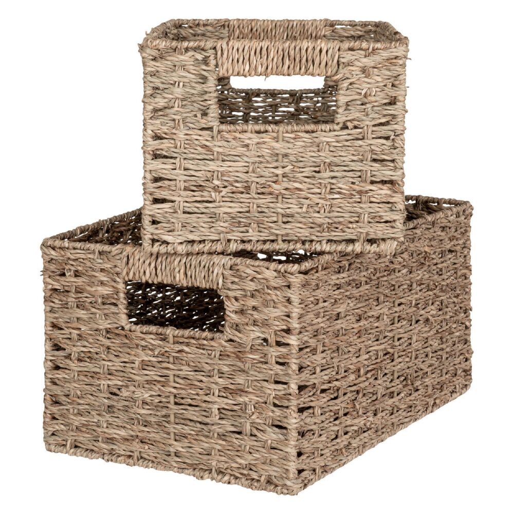 zeegras opbergmanden set van 2 afbeelding 3