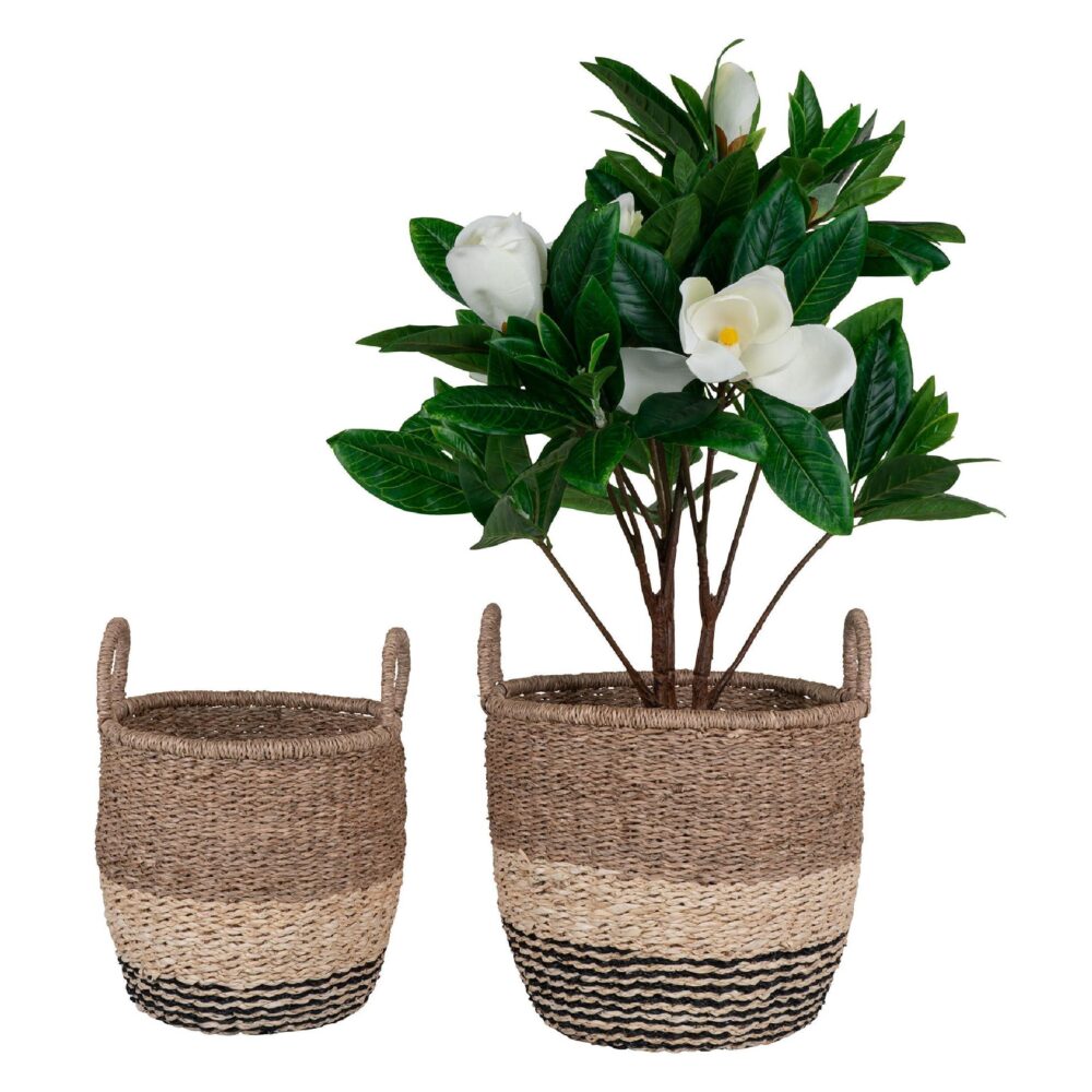 zeegras opbergmanden set van 2 afbeelding 2