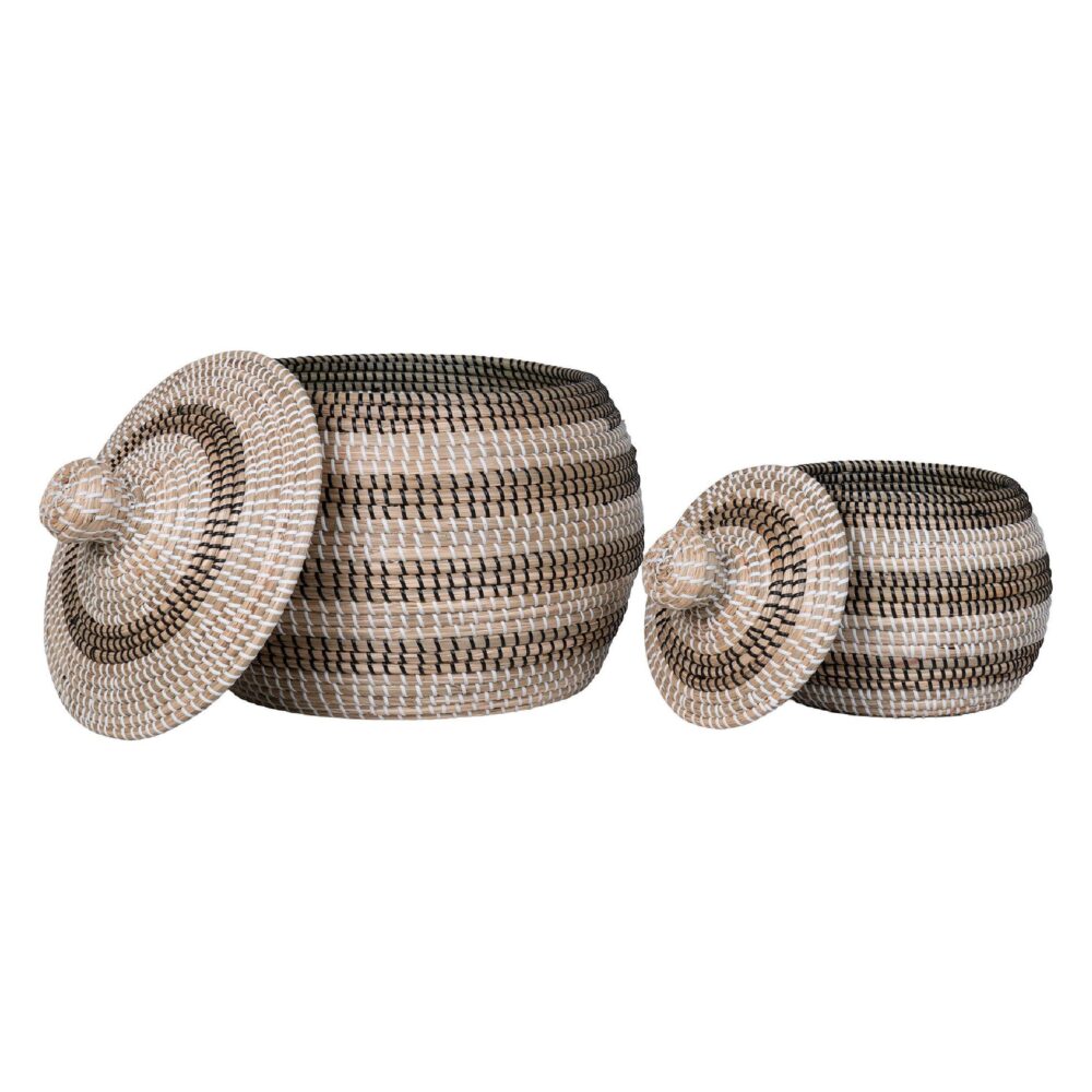 jute opbergmanden set van 2 afbeelding 2