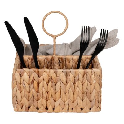 waterhyacint opbergmandje 20x20x22 afbeelding 4