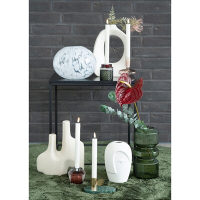 groene glazen vaas ø12x25 afbeelding 8