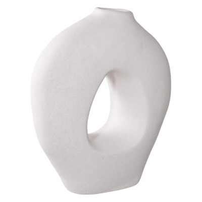 witte keramische vaas afbeelding 2