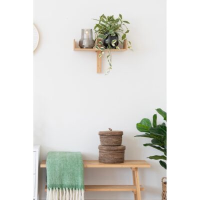 rookglas vaas grijs 15x19 afbeelding 3