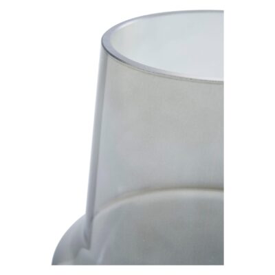 rookglas vaas grijs 15x19 afbeelding 2