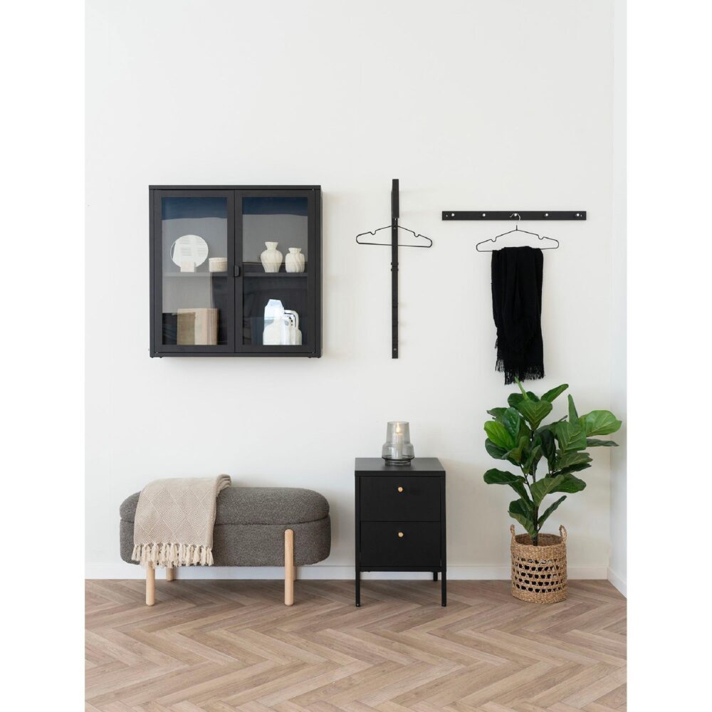 rookglas vaas grijs 15x19 afbeelding 4