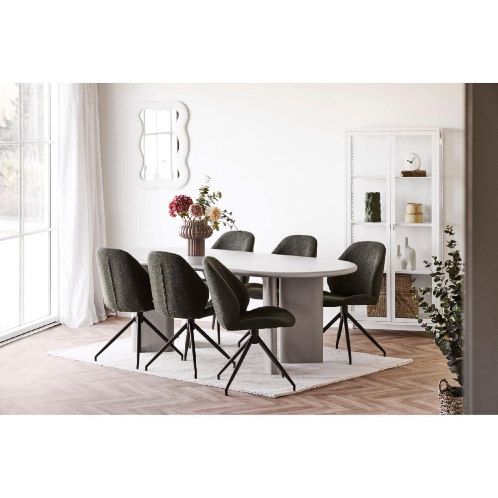 bruine mondgeblazen glazen vaas 27 cm afbeelding 4