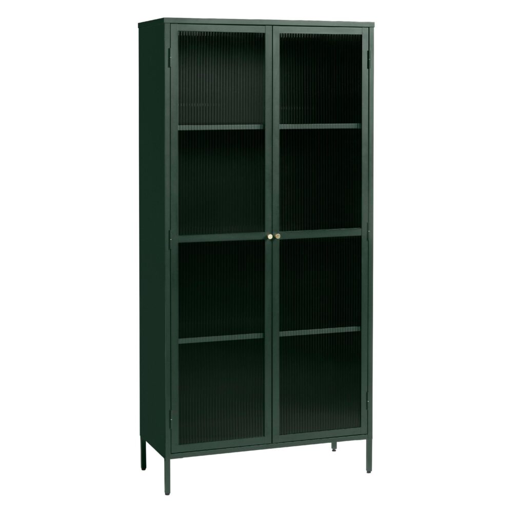 groene metalen vitrinekast Leni afbeelding 4