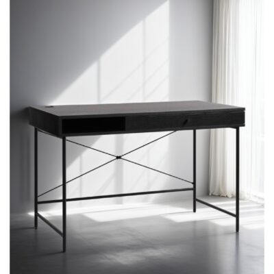 bureau Hilda zwart met lade afbeelding 11