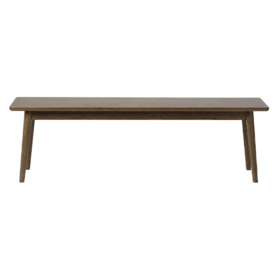 massief eiken eetkamerbank Enli 150 cm afbeelding 1