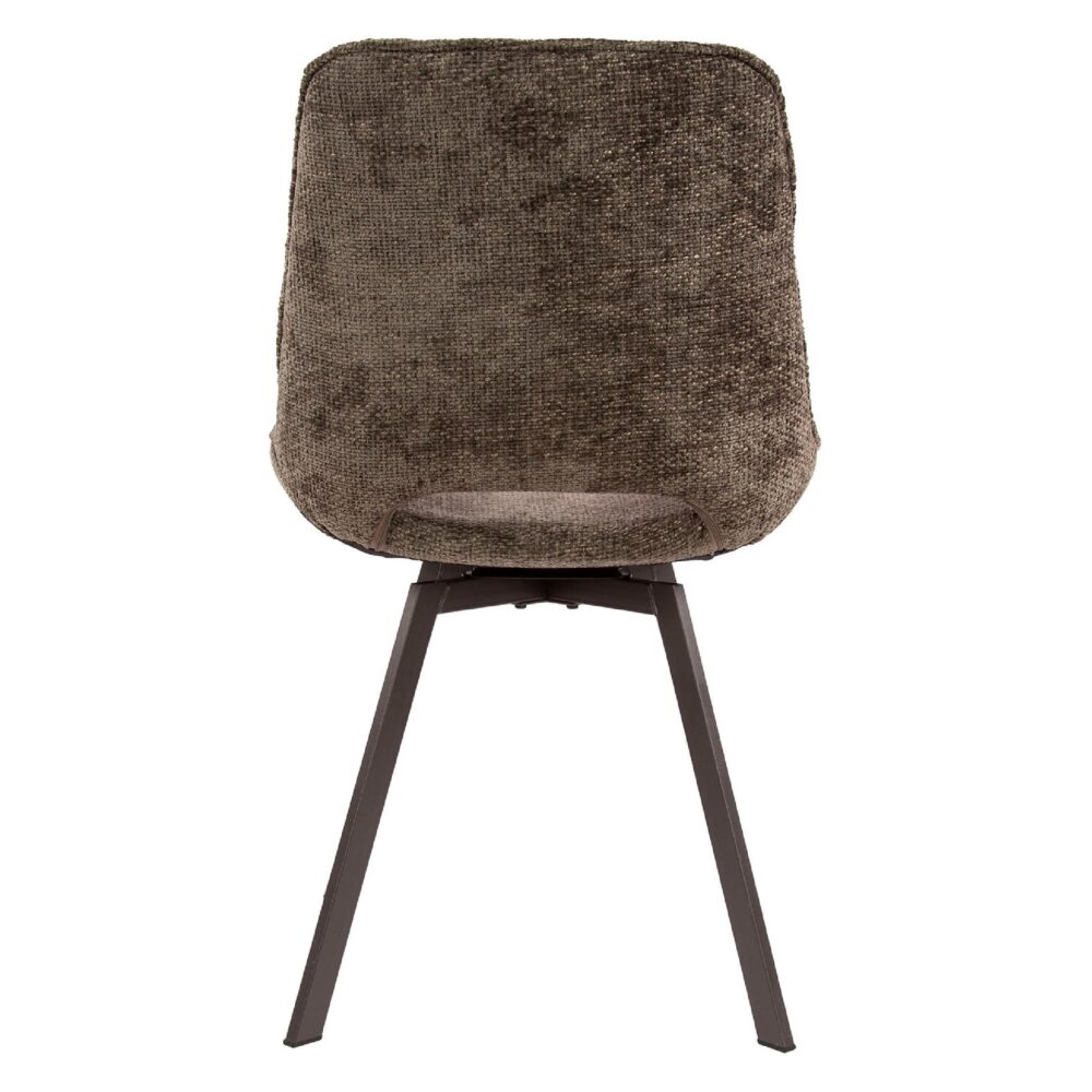 draaibare eetkamerstoelen Eldan taupe set van 4 afbeelding 3